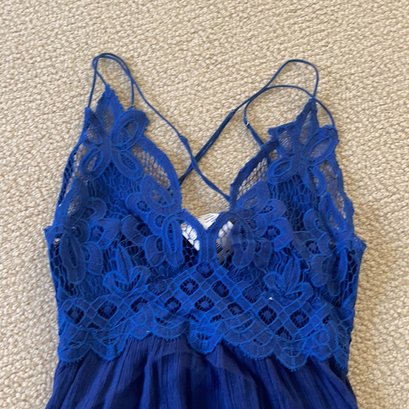Free People ruffle mini dress - Picture 2 of 5